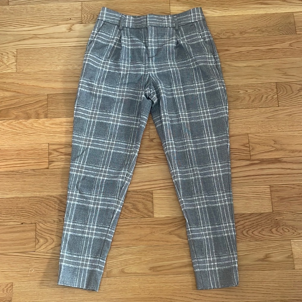 Banana Republic plaid dress pants